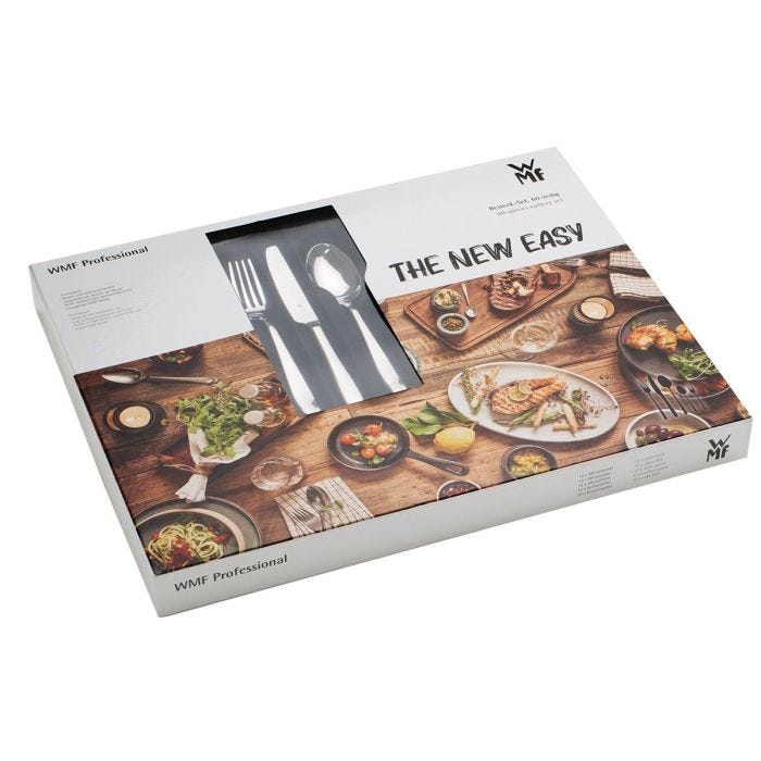 SARA Besteckset 60-teilig von WMF – aus hochwertigem Cromargan in Verpackung SARA Besteckset 60-teilig von WMF – aus hochwertigem Cromargan in Verpackung