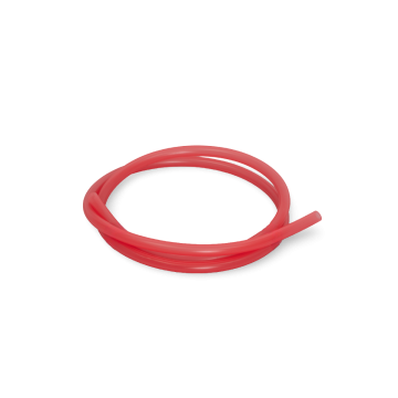 Schlauch 5,0x1,5 Silikon rot (1m)